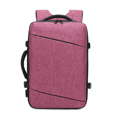 Poliéster ocasional 20L material da trouxa do negócio do zíper do punho da parte superior de RZTX